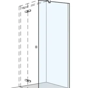 Paroi latérale Koralle S500 Plus Silver polish Verre clair Vente Flash